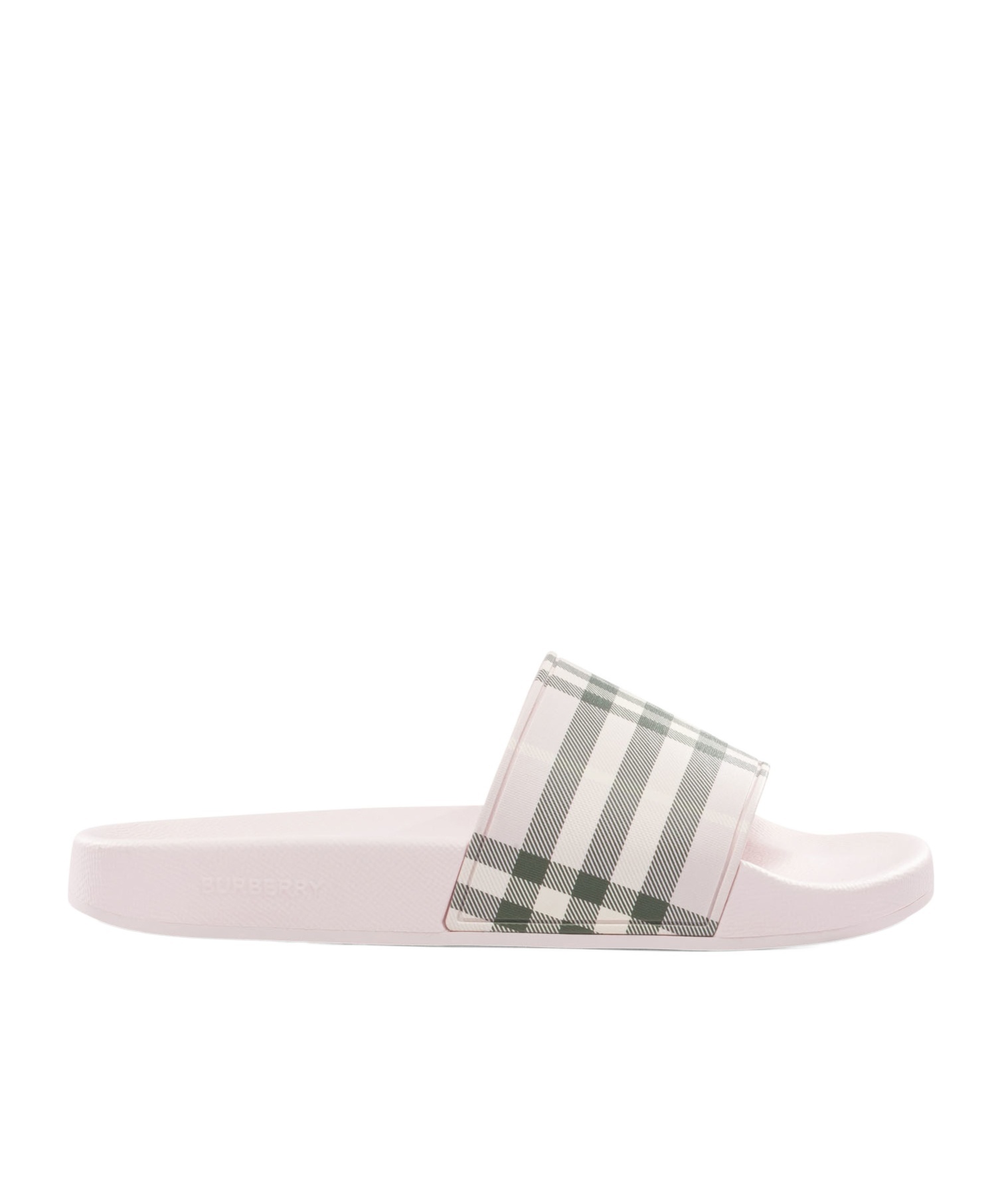 Checked Slip-On Slides
