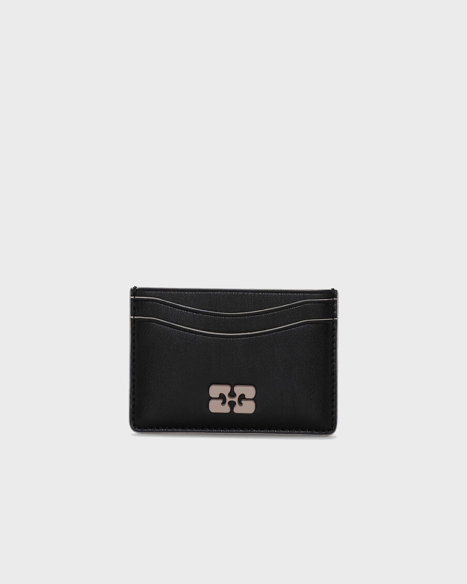 Ganni Bou Card Holder Black ONESIZE