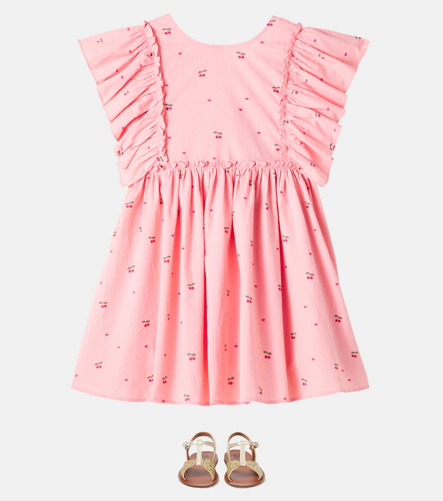 Konges Sløjd Evia bow-detail cotton dress