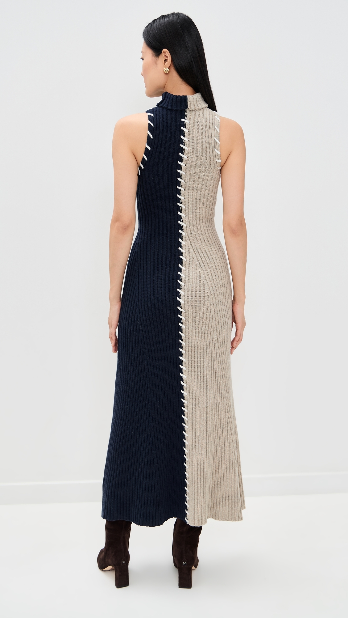 Gwendolyn Maxi Dress Natural Navy