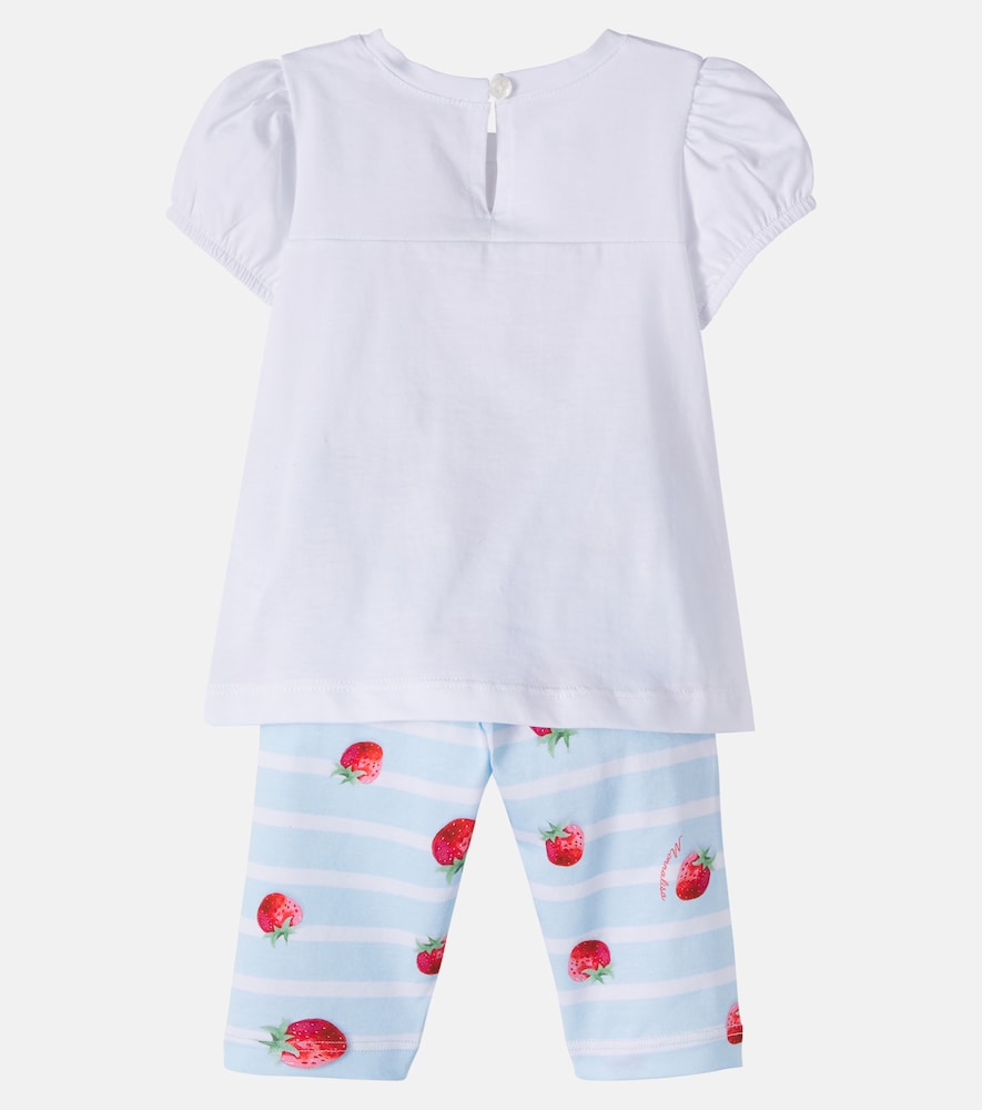 X Disney baby cotton T-shirt and leggings set