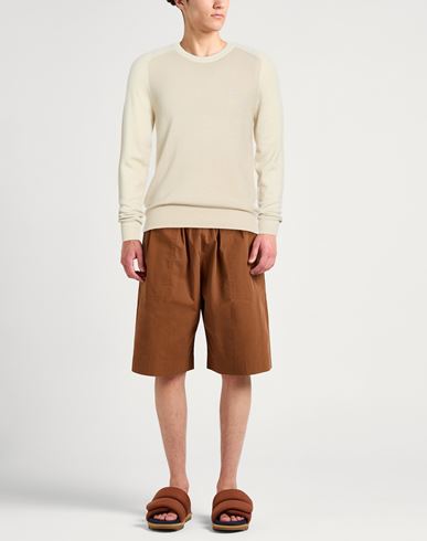 Man Sweater Beige Size XL Wool