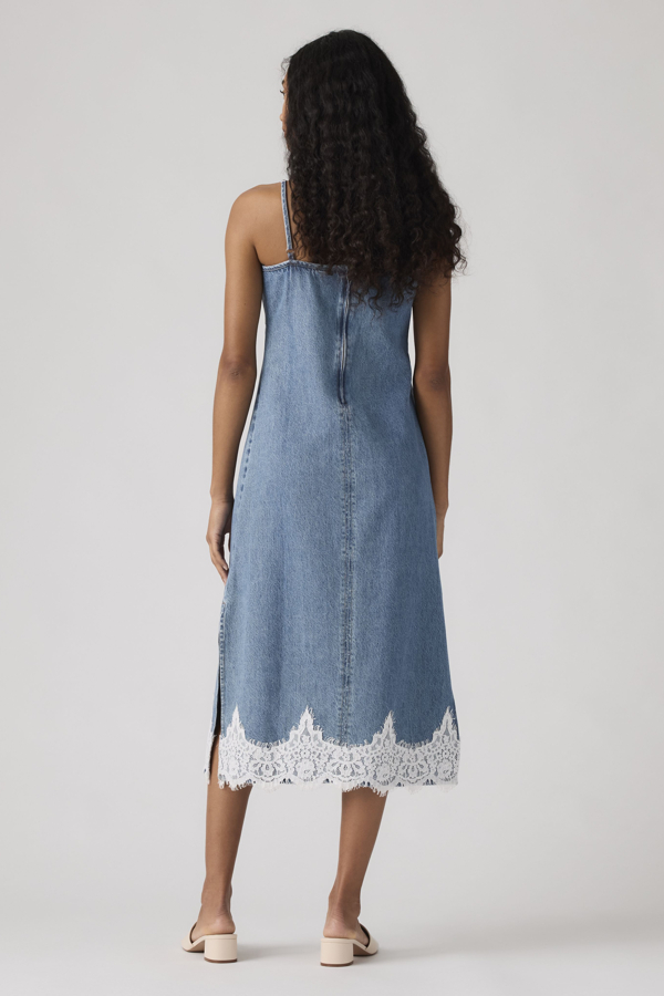 90's Denim Slip Dress