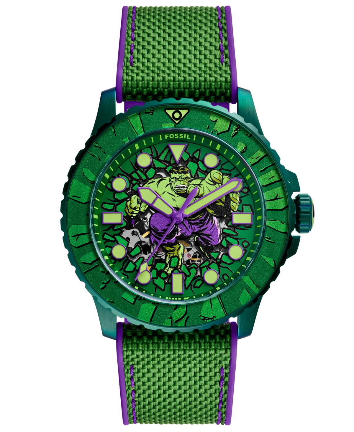 Men's Marvel x Limited-Edition Incredible Hulk Watch 45mm - Green