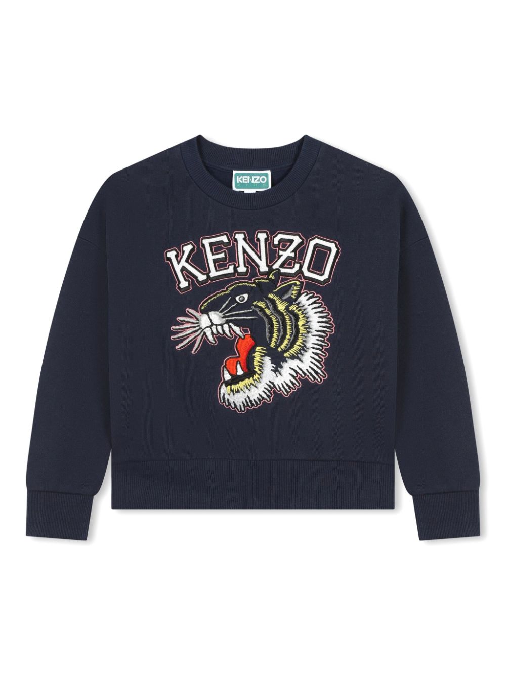 Logo-embroidered sweatshirt - Blue