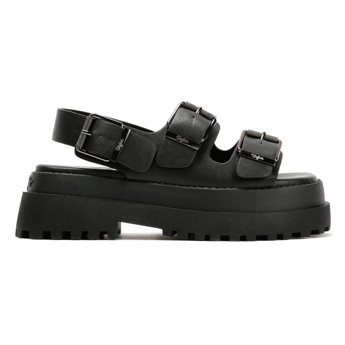 Buffalo Pluto Ari Women's Black Sanda