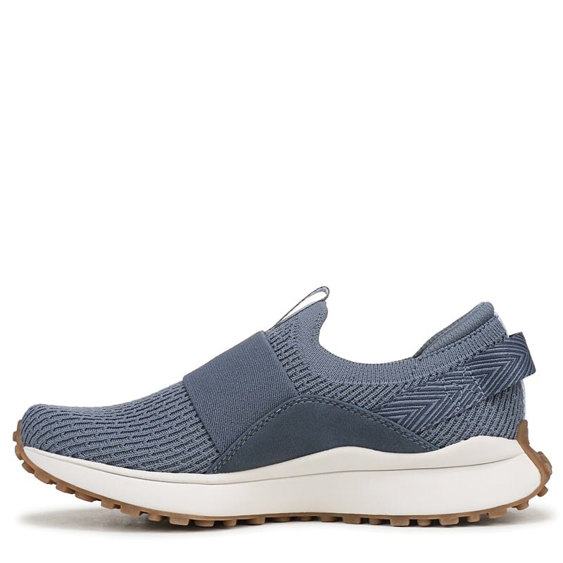 Women's Jumpstart Knit Slip On Sneakers (Flintstone Blue Knit Fabric)