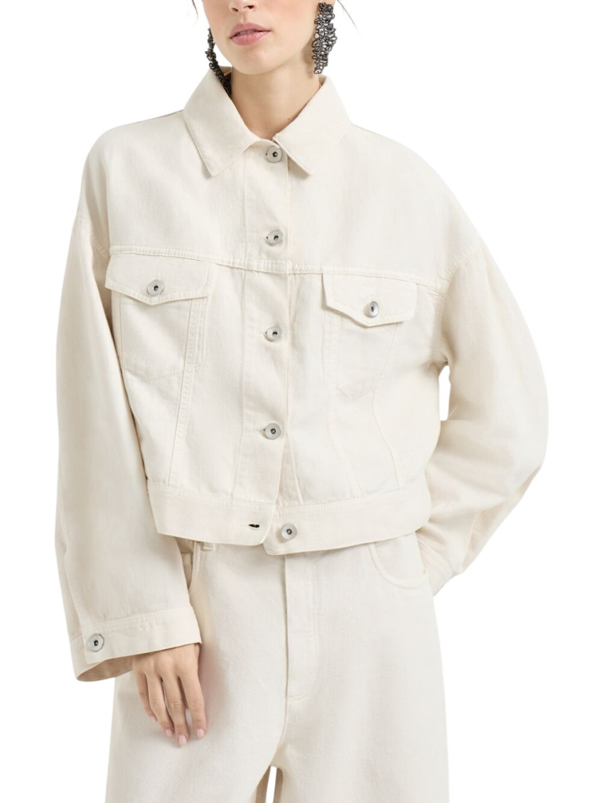 Brunello Cucinelli - short bull jacket adjustable he