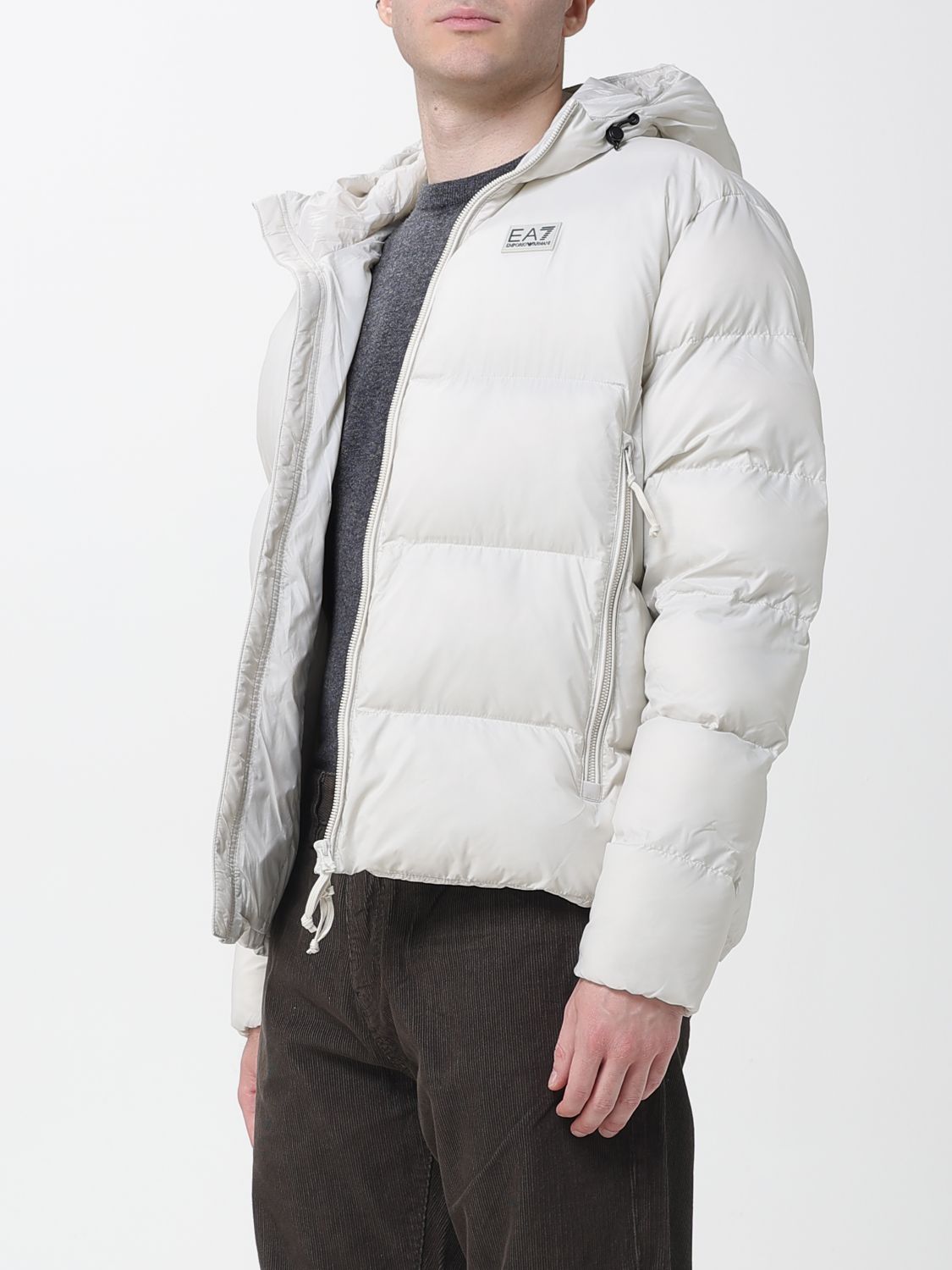 Jacket Men color Silver