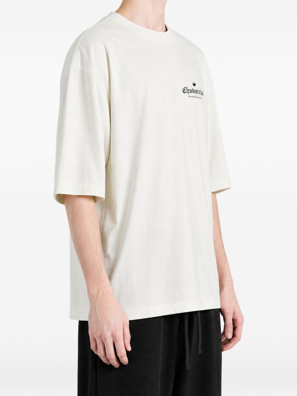 Adidas By Willy Chavarria bedrucktes Baumwoll-T-Shirt
