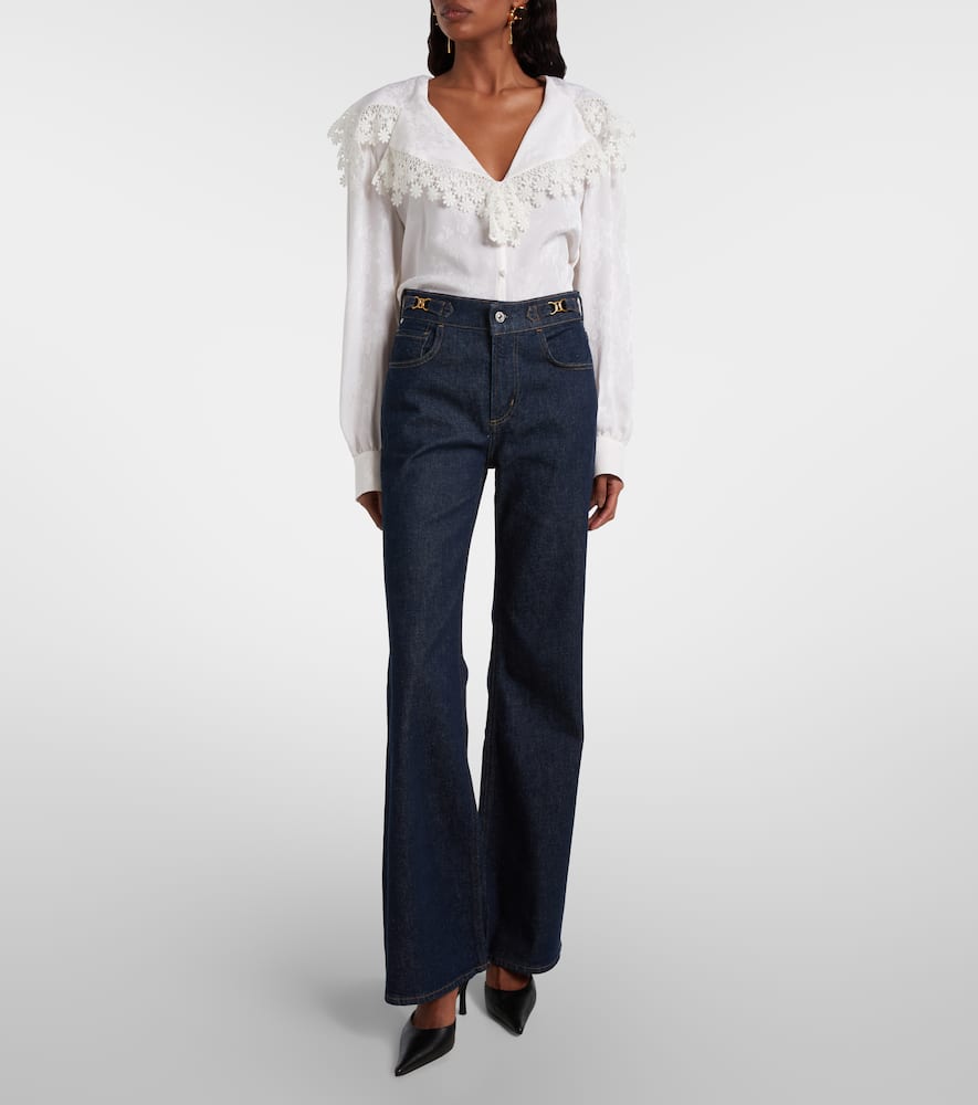 Kimberly high-rise flared jeans