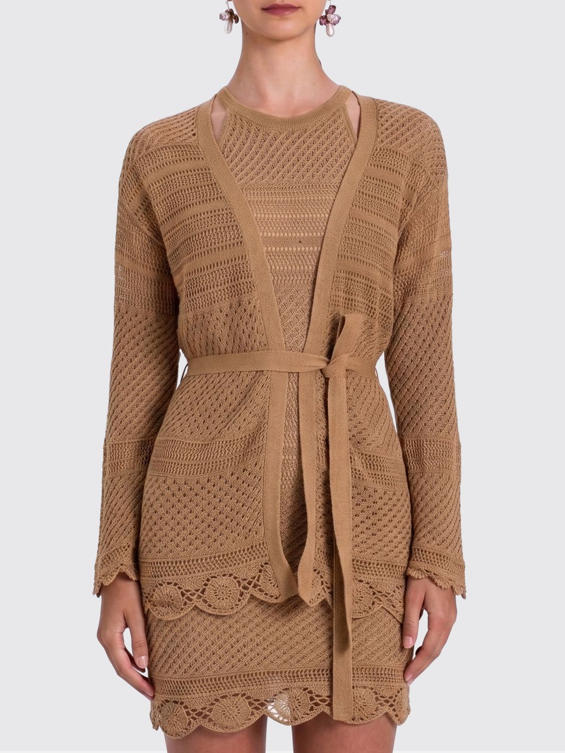 Sweater Woman color Brown