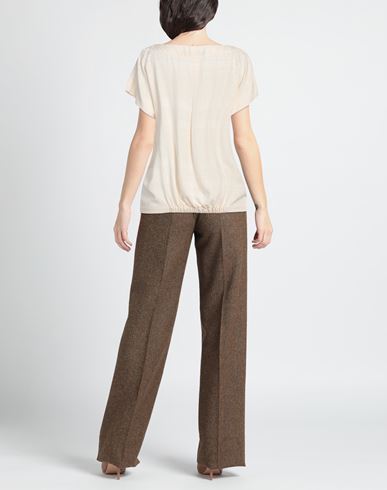 Woman Top Cream Size 4 Viscose