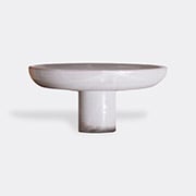 'terracotta' Plate, White