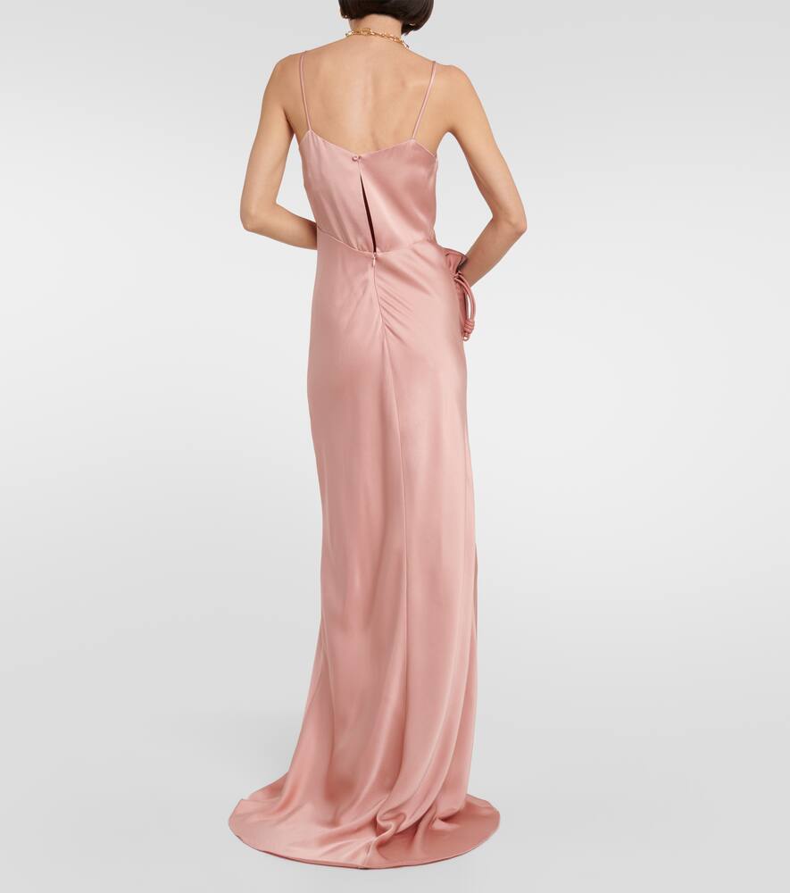 Max Mara Bridal Selce satin slip dress