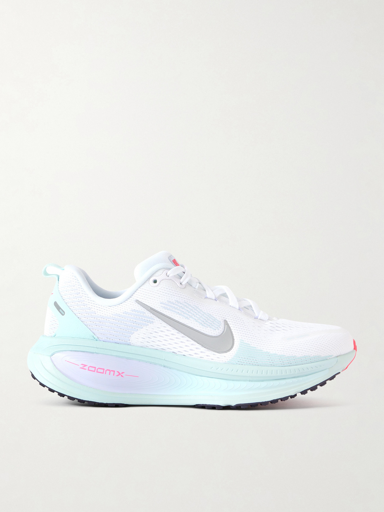 Vomero 18 Felt And Rubber-trimmed Mesh Sneakers - White