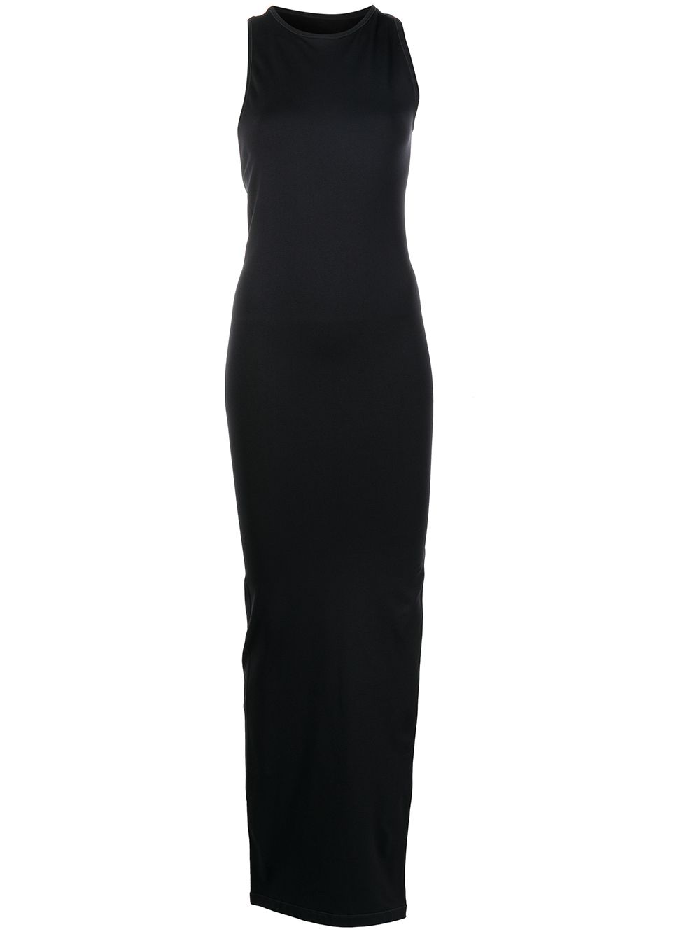 Lou backless maxi dress - Black