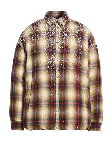 Man Puffer Beige Size 42 Cotton