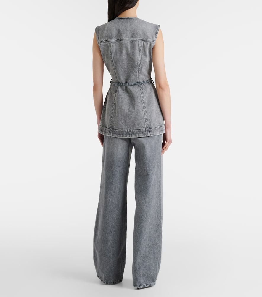 Carezza wide-leg jeans