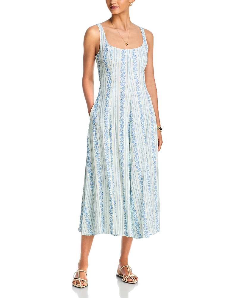 Wallpaper Stripe Midi Dress - Exclusive