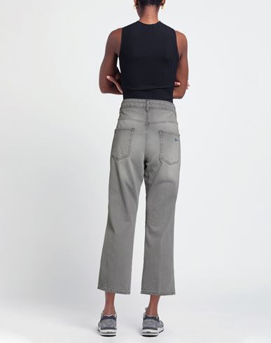 Rose Woman Jeans Grey Size 25 Cotton