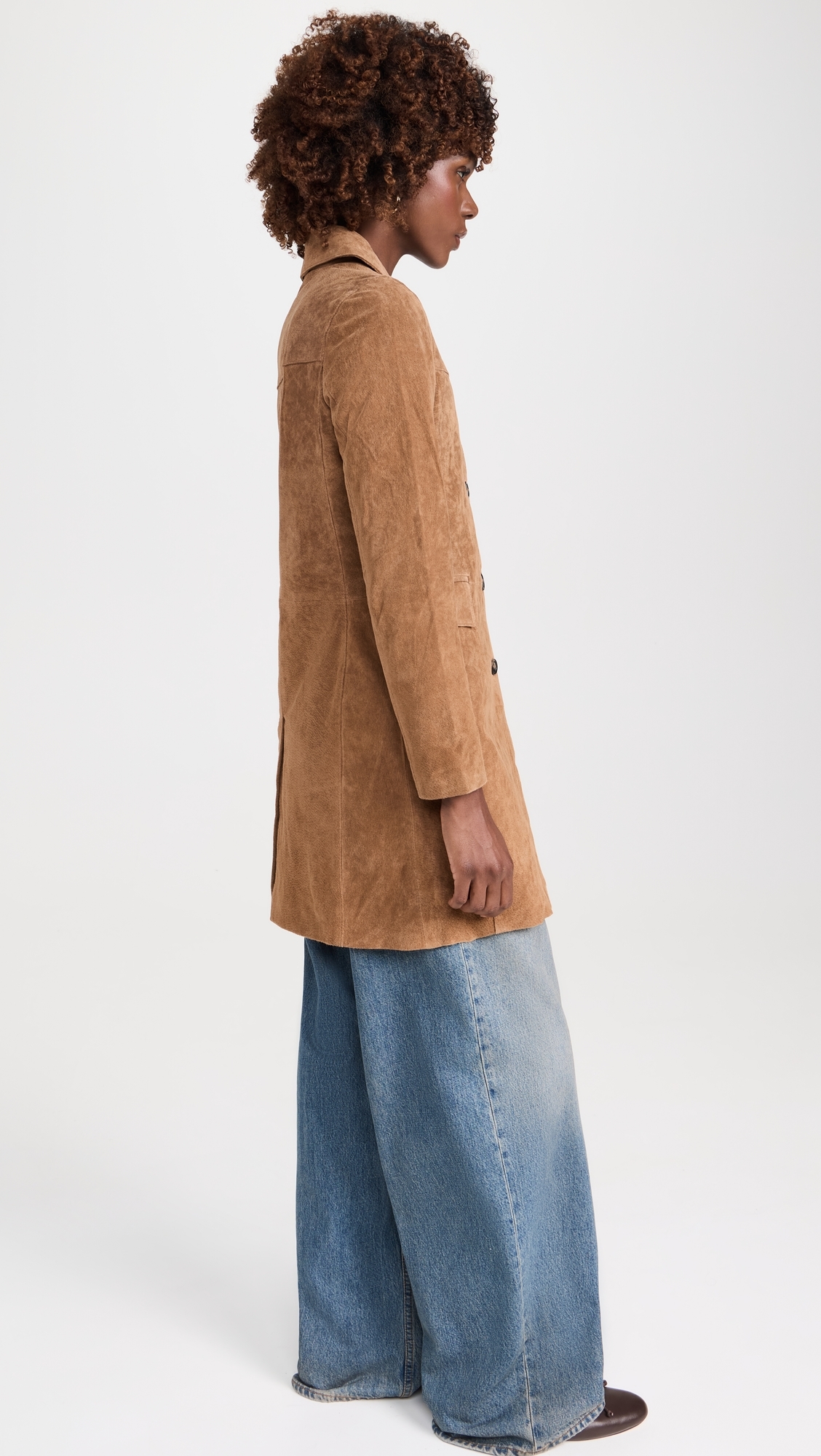Dirt Bike Jacket Rust Real Suede