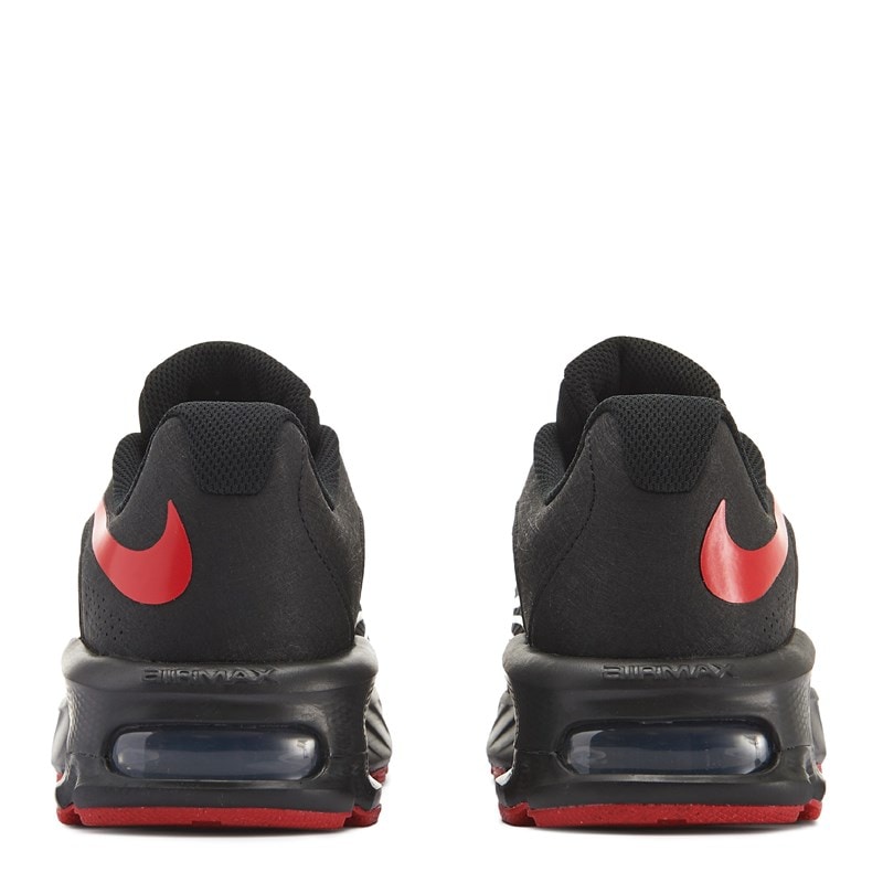 Men's Air Max Fire Sneakers (Black/Red)