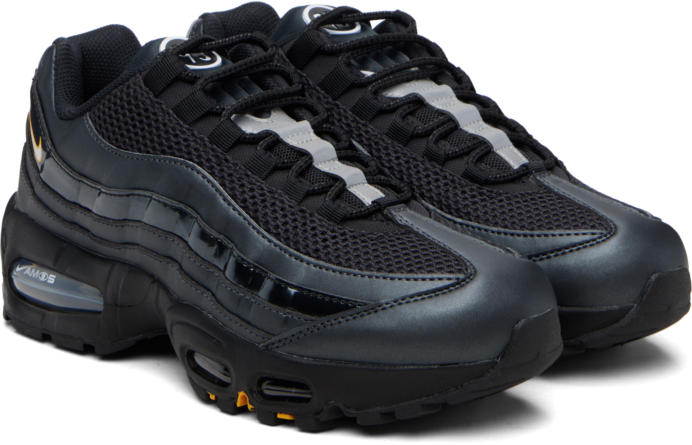 Black Air Max 95 Big Bubble Sneakers
