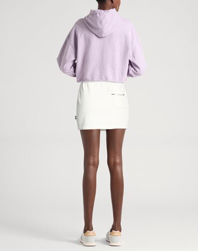 Woman Mini skirt White Size L Cotton