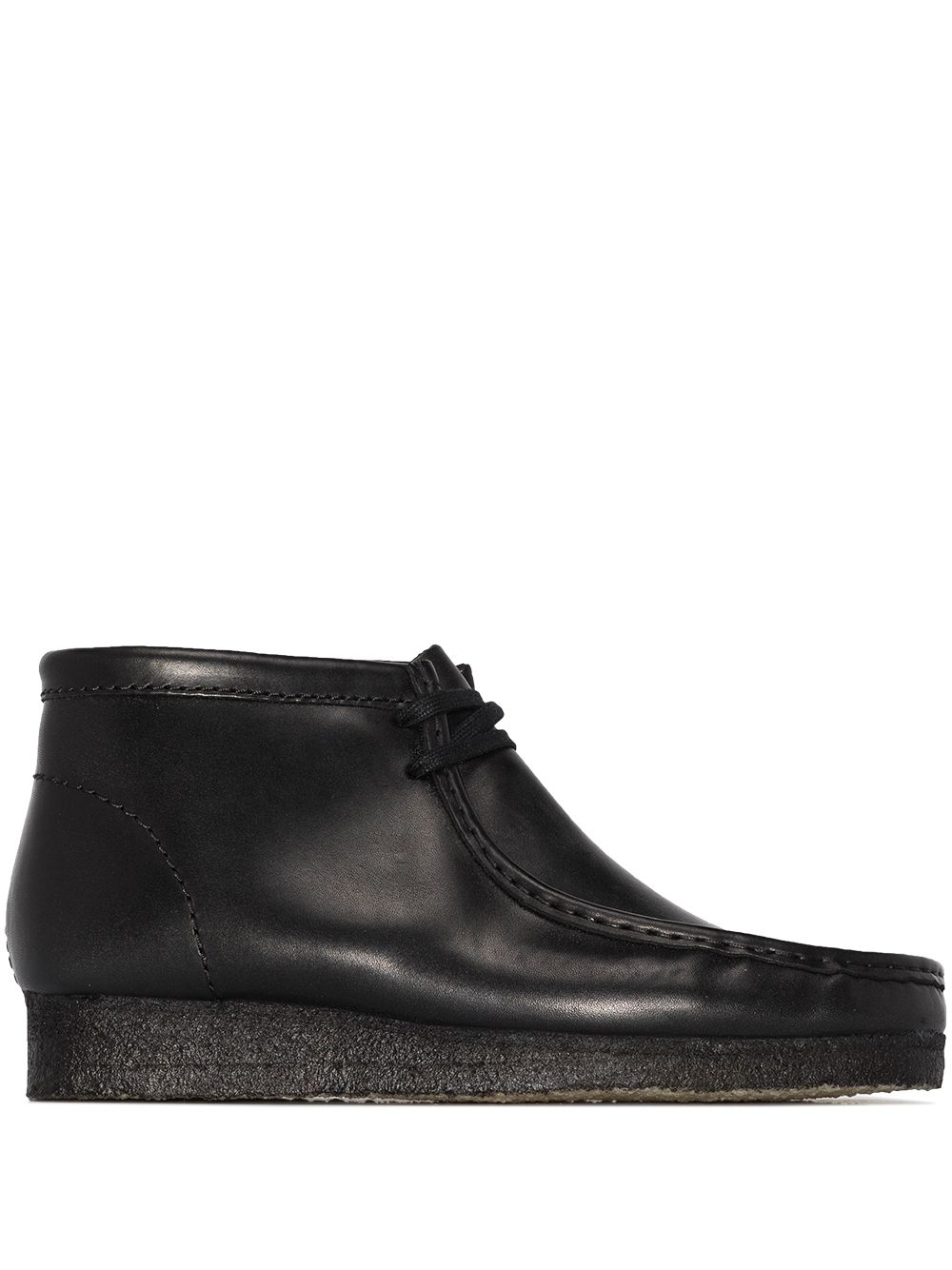 Wallabee leather Desert boots - Black
