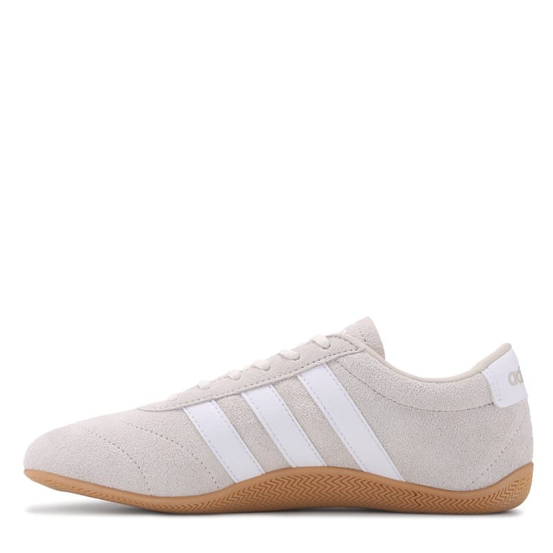 Women's Grand Court Low Sneakers (Light Beige/Suede)