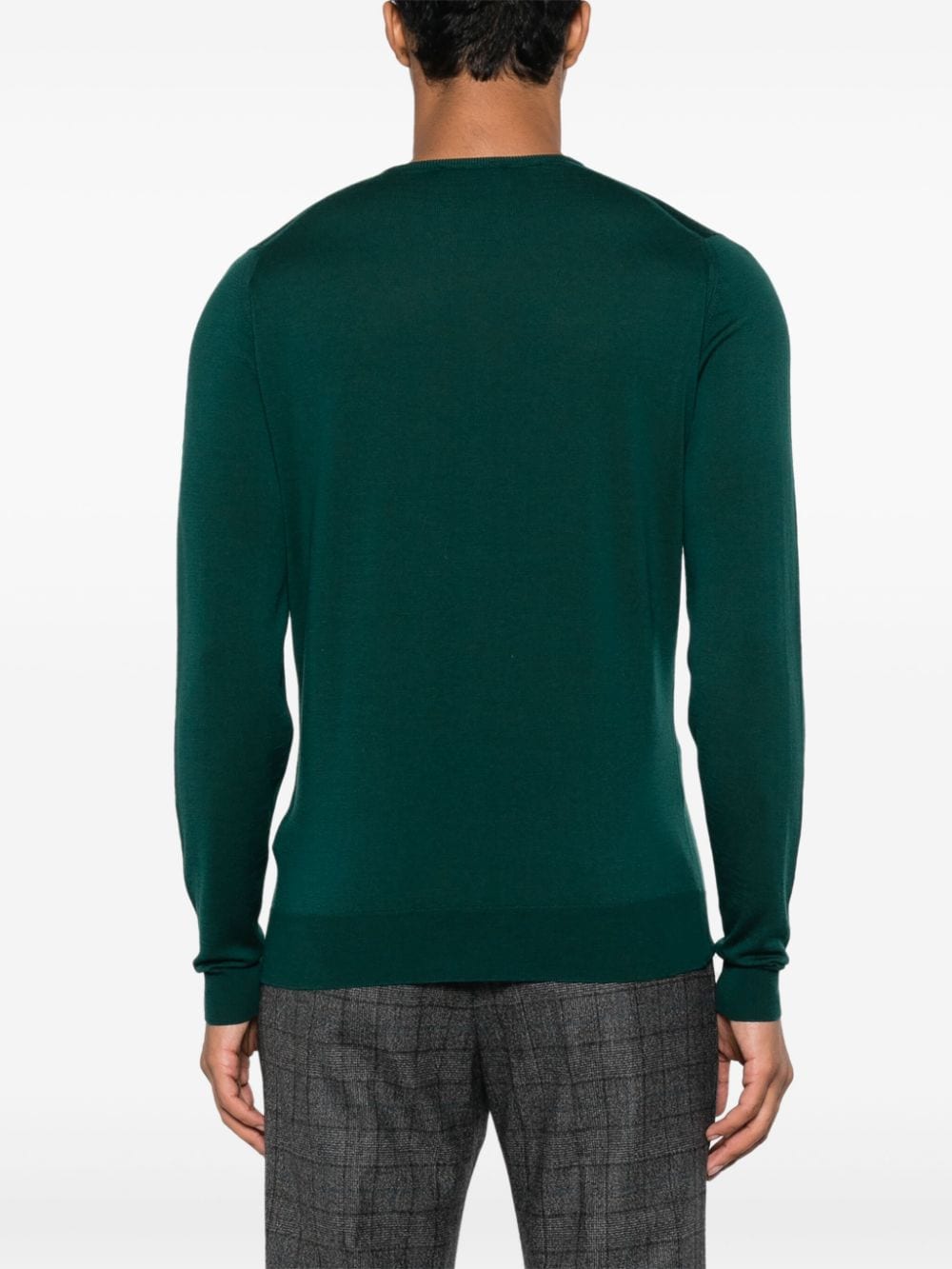 Green Merino Jumper