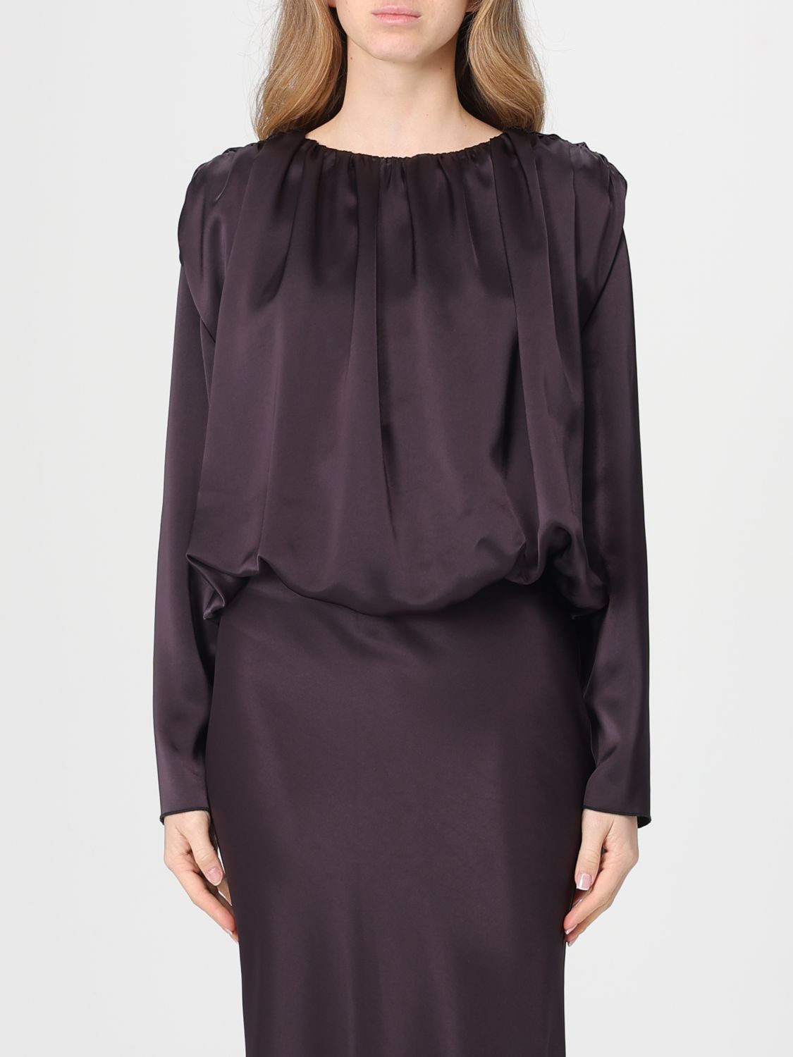 Top Woman color Brown