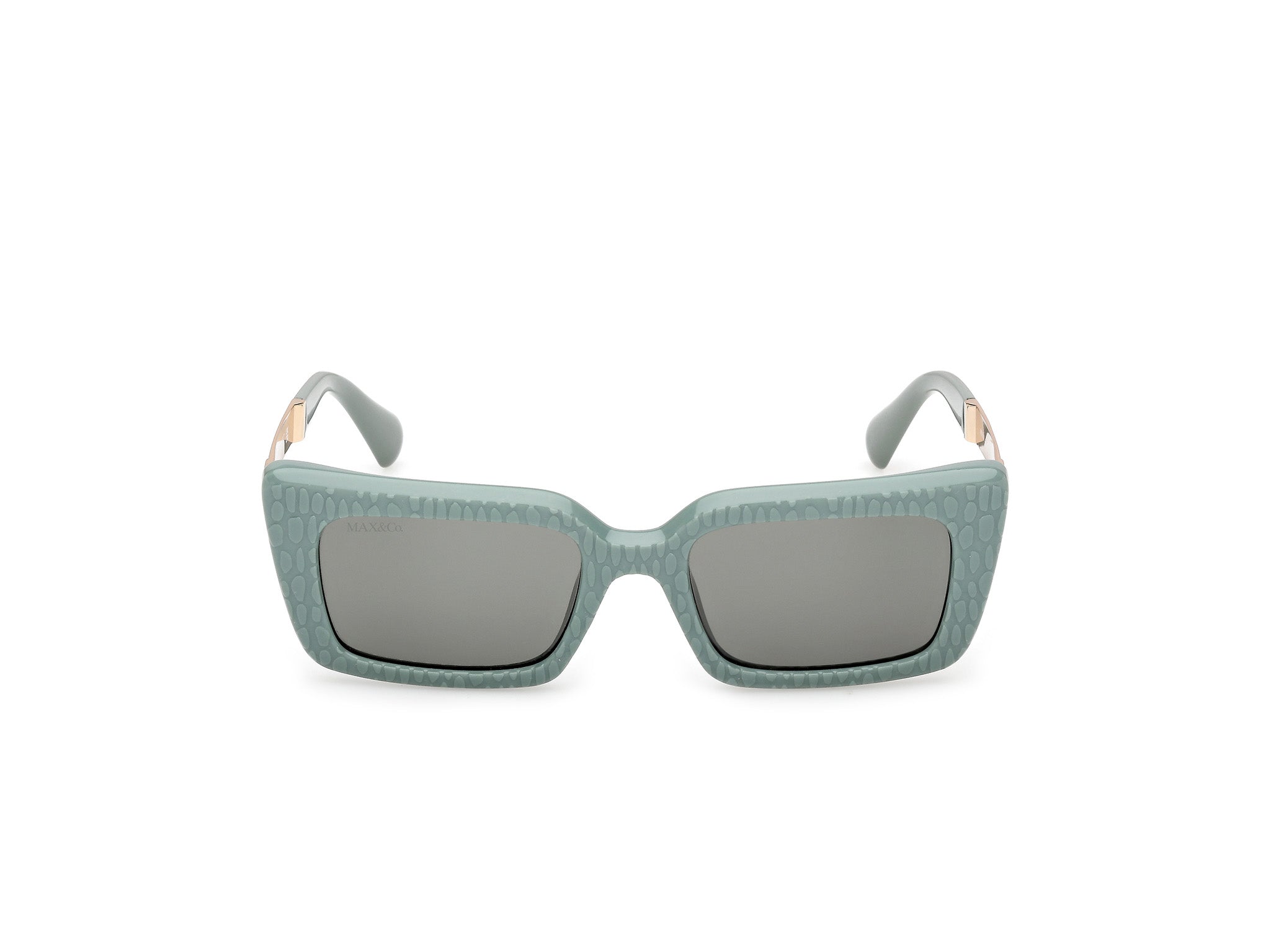 MAX&Co Mujer MAX&Co MO0143 93N Gafas de sol Inyectado Verde Verde Cuadrada Norma