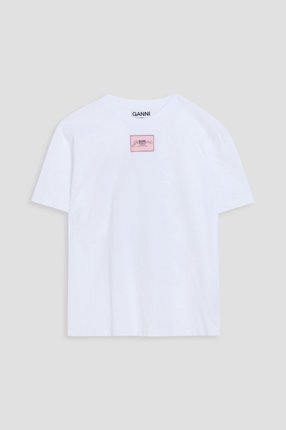 Printed cotton-jersey T-shirt - White - XXS