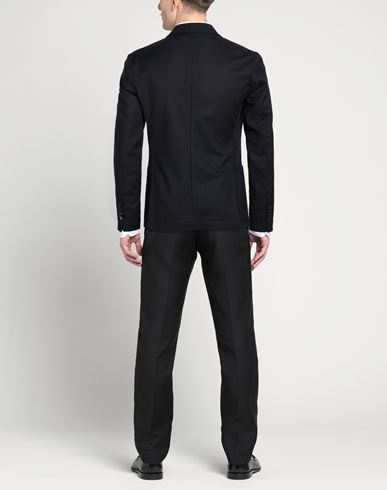 Man Blazer Midnight blue Size 38 Polyester, Viscose, Elastane