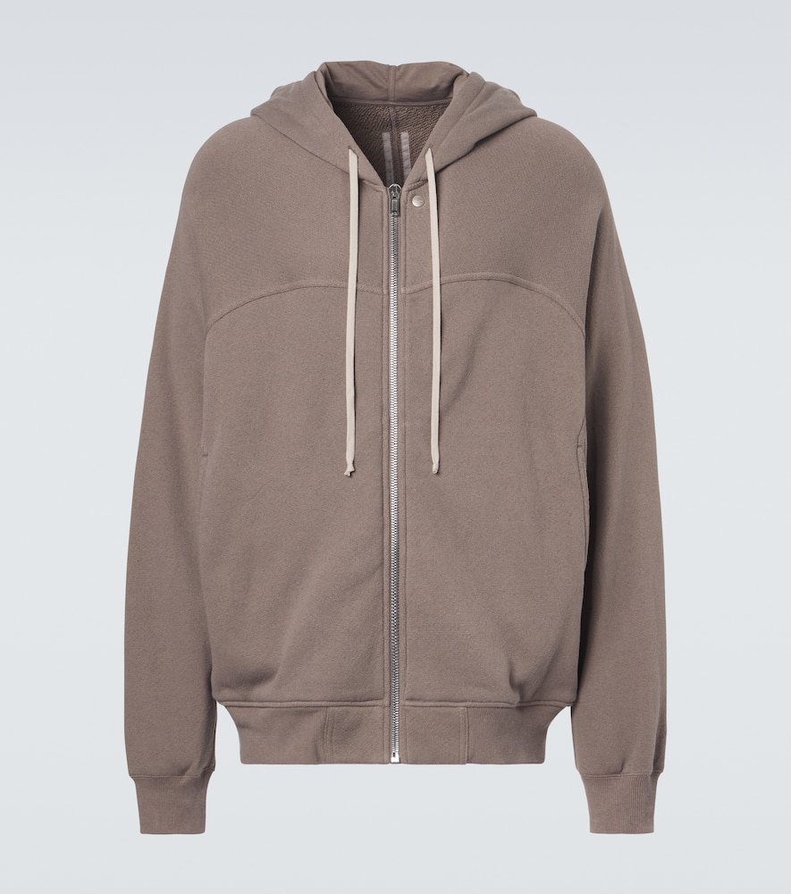 Cotton jersey hoodie