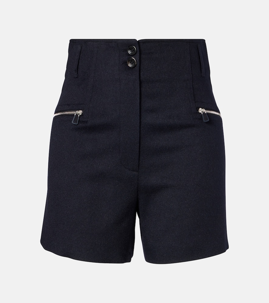 Lola camel hair shorts