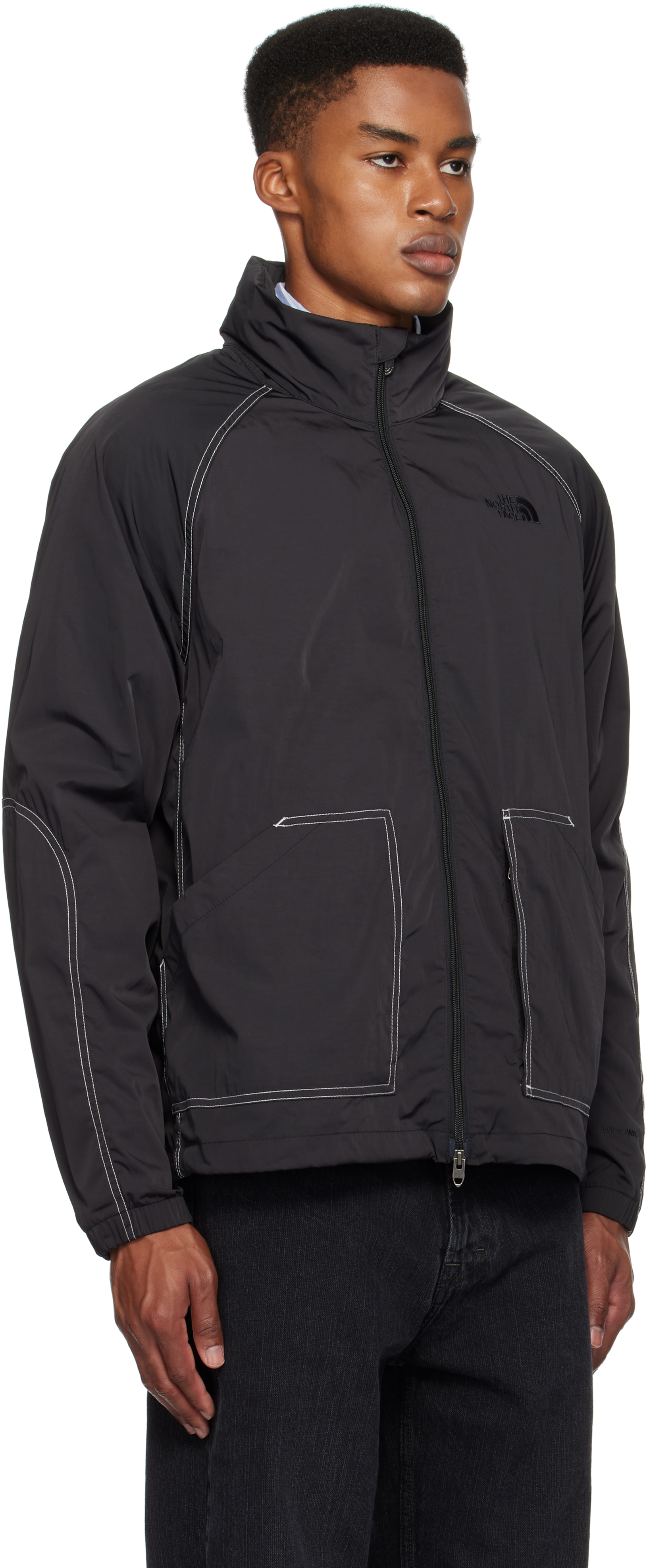 The North Face Black M66 Nylon Wind Jacket