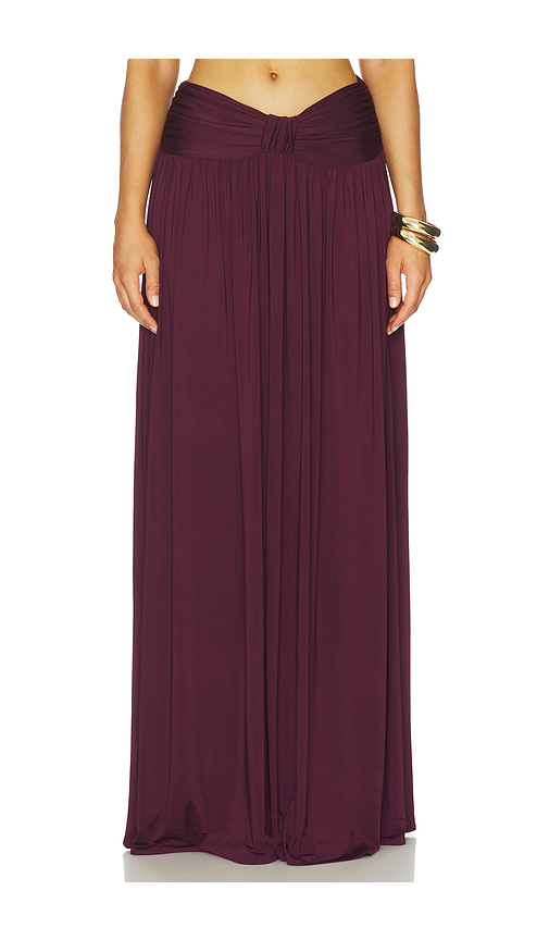 Arcina Ori Alessia Skirt in Burgundy. XL. Also in