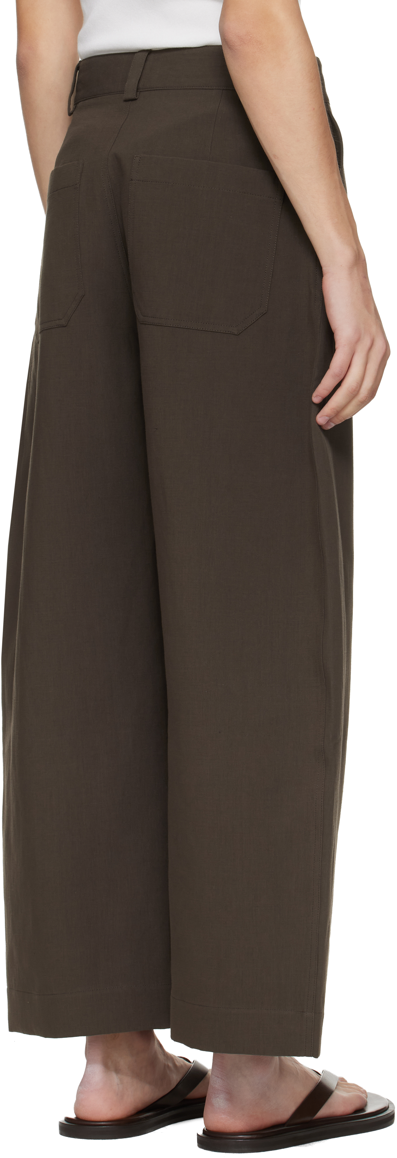 Brown Levy Trousers