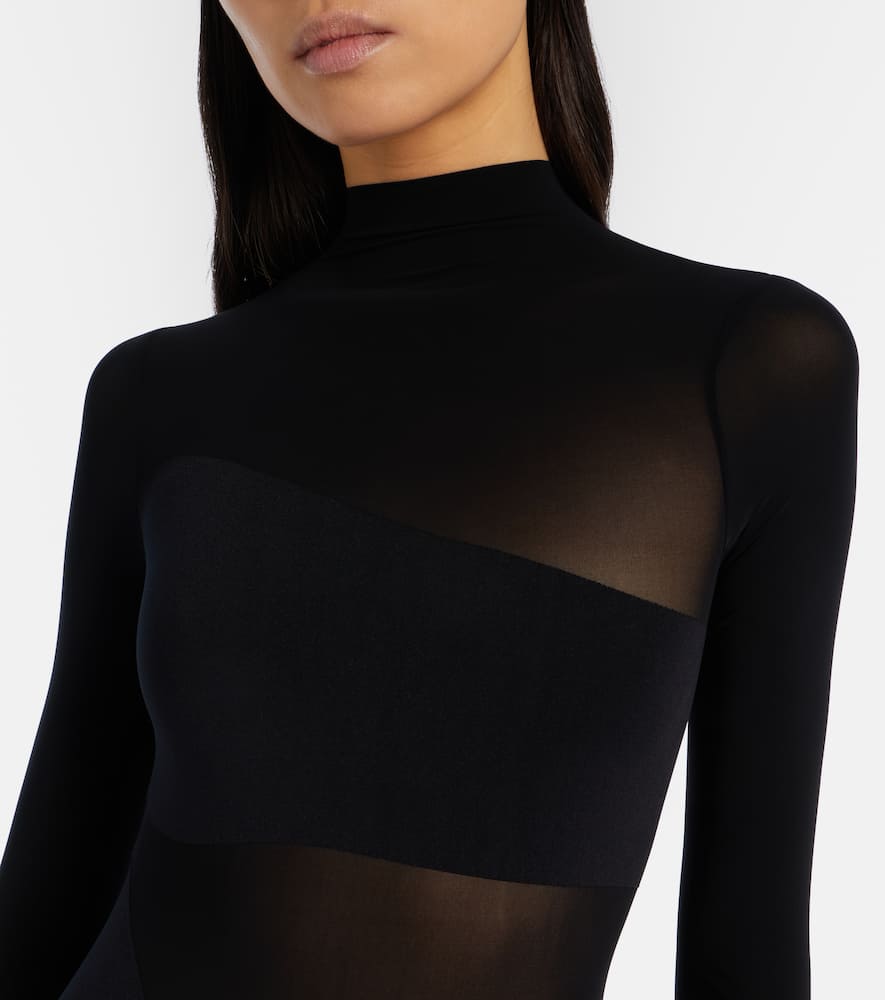 Shade paneled bodysuit