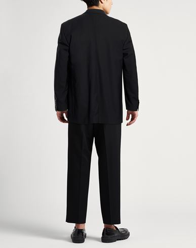 Man Blazer Black Size 36 Virgin Wool, Elastane
