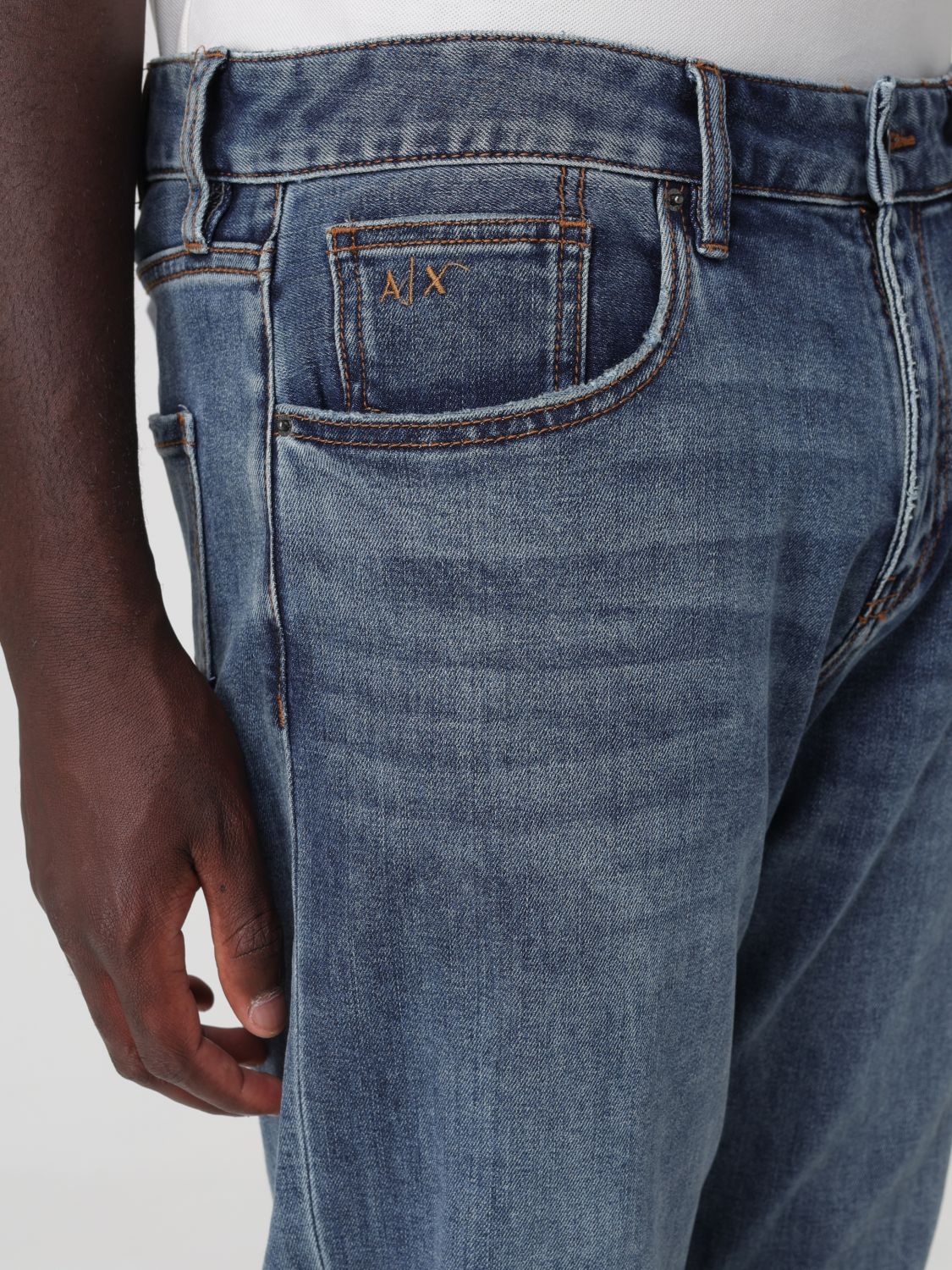 Jeans Men color Blue