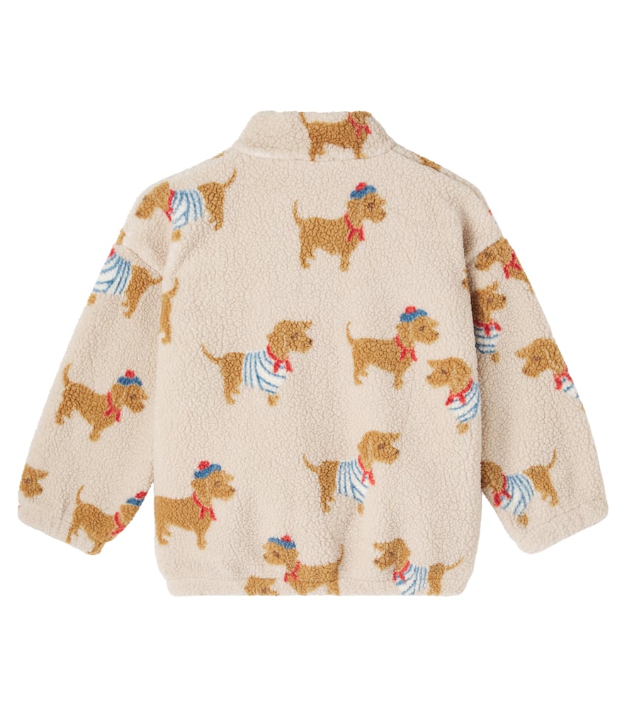 Konges Sløjd Jody printed fleece jacket