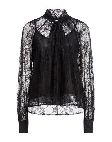 Woman Top Black Size 4 Polyamide