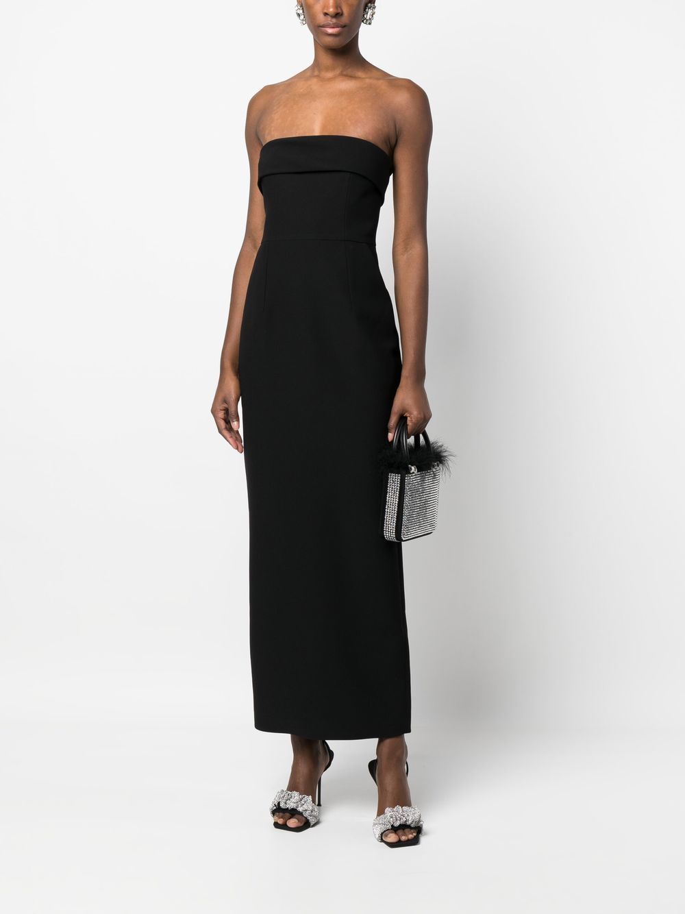 The New Arrivals By Ilkyaz Ozel Strapless Evening Gown Long Dre