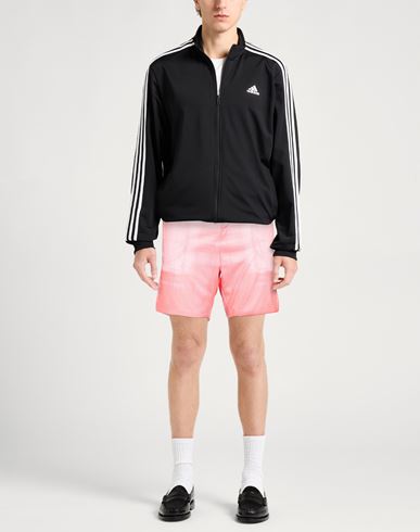 Man Shorts & Bermuda Shorts Coral Size L Polyester