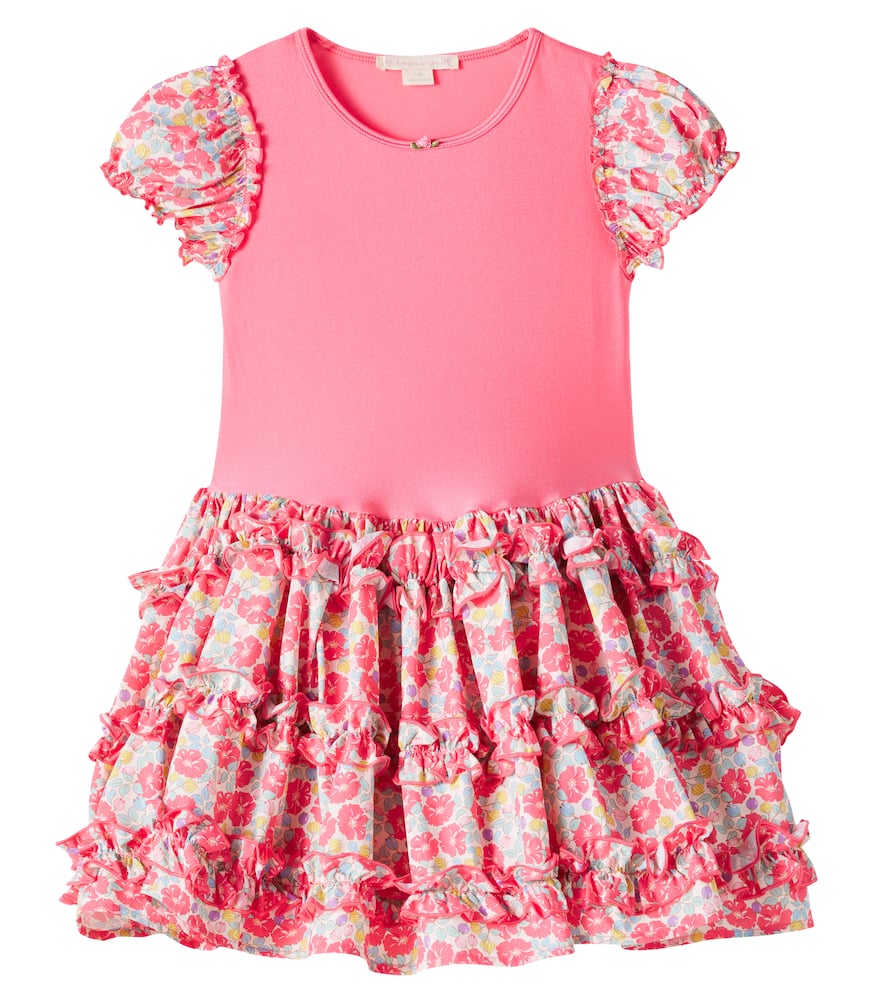 Konges Sløjd Adeline ruffled floral jersey dress