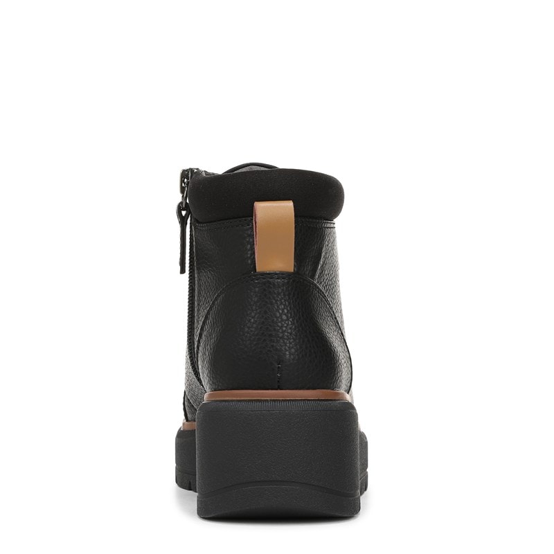 Women's Nice Day Max Alpine Ankle Boots (Black Faux Leather)